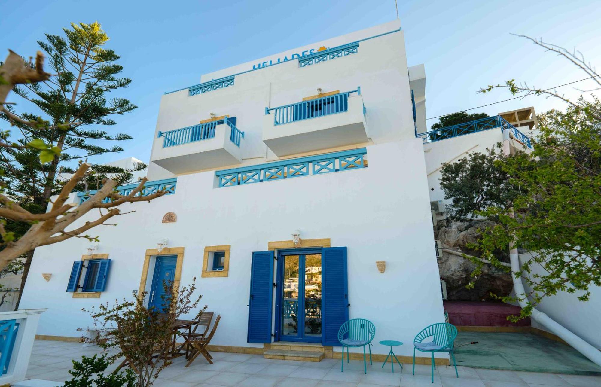 Heliades Suites Panteli Bagian luar foto